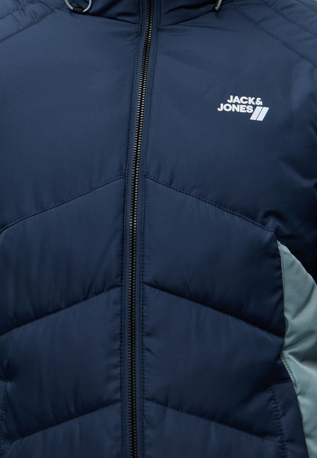 Jack & Jones JCOBLOCK Winter Jacket Navy - Detail view