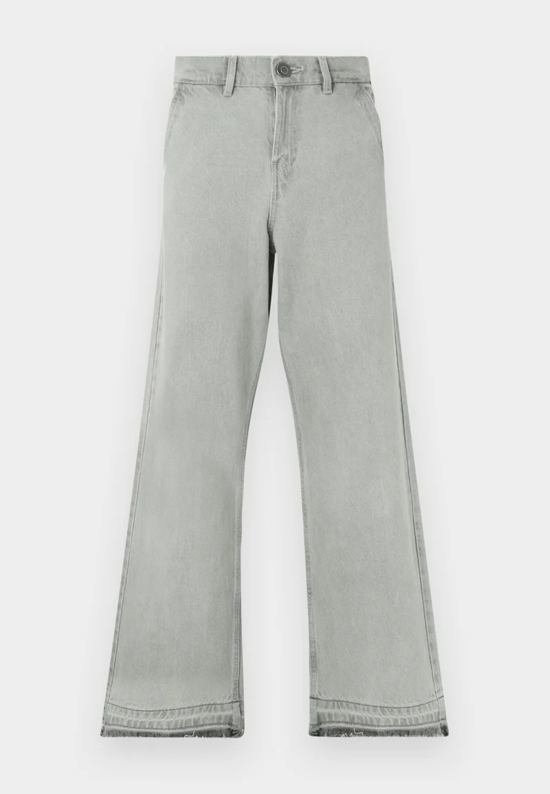 Even&Odd Light Grey wide-leg jeans product view