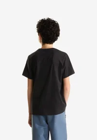 The North Face TNF Black T-shirt, back view on model