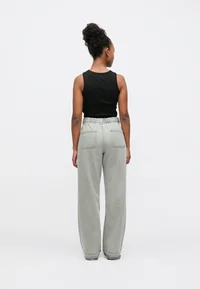 Rear view of Even&Odd Light Grey jeans