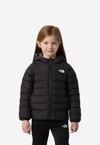 The North Face Girls' Reversible Perrito Hooded Jacket – Black