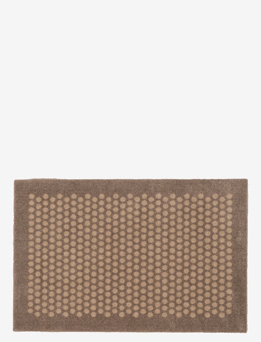 tica copenhagen Dot floor mat in Sand/Beige, full product view