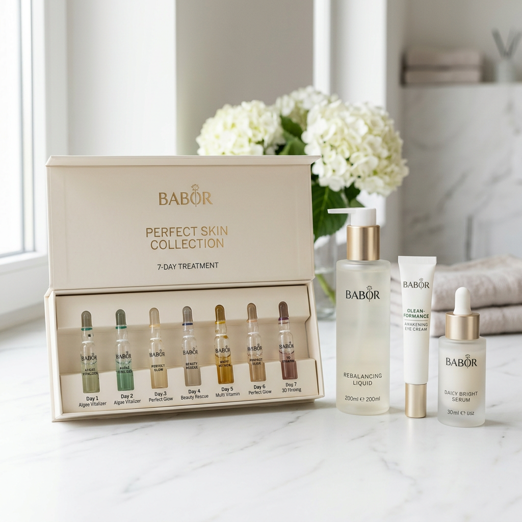 Babor Perfect Skin Collection 7-day skincare set product shot