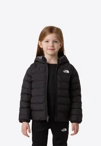 The North Face Girls' Reversible Perrito Hooded Jacket – Black