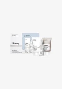 The Ordinary The Clear Set with product boxes